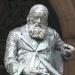 Statue Hendrik Conscience in Antwerp city