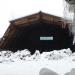 Сломанный ангар в городе Нахабино