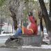 Скульптура «Алтайский богатырь» в городе Барнаул