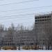 Недостроенный административный корпус моторного завода в городе Барнаул