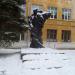 Памятник Герою Советского Союза Е. Никонову в городе Нижний Новгород