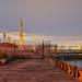 Poolbeg Power Station in Dublin city