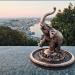 Первое размещение мини-скульптуры «Киевский слоник»