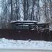 Сгоревший сарай в городе Павловский Посад