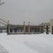 Вход в парк в городе Москва