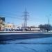 Опора ЛЭП в городе Москва