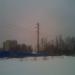 Опора ЛЭП в городе Новое Девяткино
