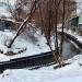 Открытый участок реки Нищенки в городе Москва