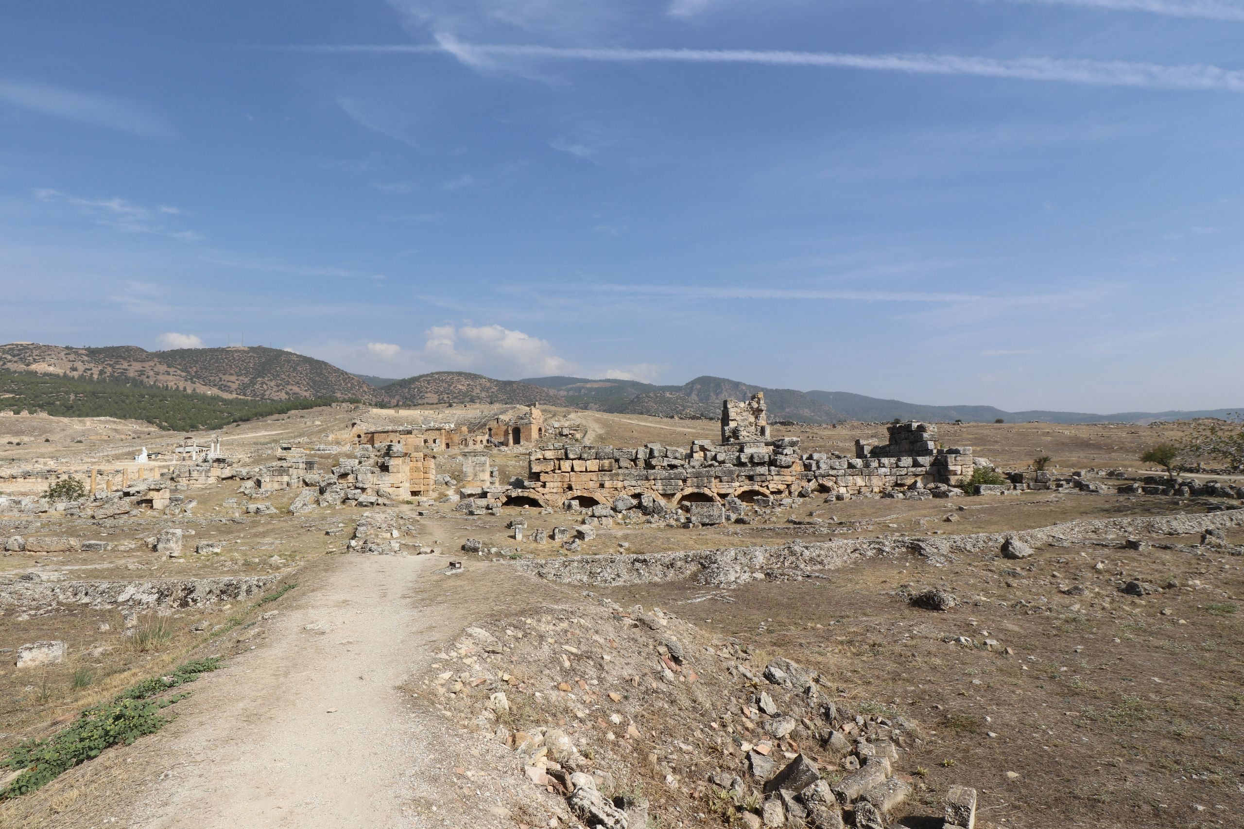 Church with pillars Pamukkale