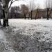 Бывшее футбольное поле бывшей 51-й школы в городе Запорожье