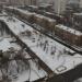 Бульвар на Полоцкой улице в городе Москва