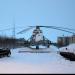 Памятник Ми-8Т в городе Воркута
