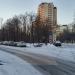 Сквер в городе Москва