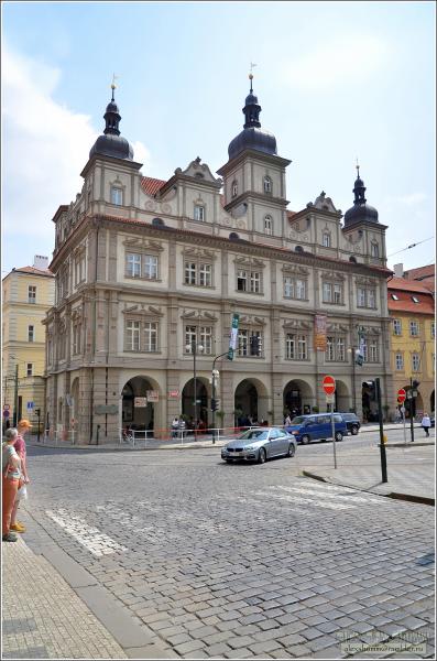 Former Town Hall Of The Mala Strana Prague