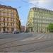 Senovážné náměstí / Senovážné square in Prague city