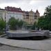 Fountain in Prague city