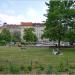 Jiří z Poděbrad square in Prague city