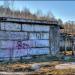 Вентильная станция и мостик через трубы в городе Москва