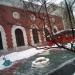 Огороженная территория детского сада в городе Москва