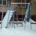Playground in Homieĺ city