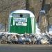 Waste collection point in Homieĺ city