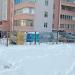 Waste collection point in Homieĺ city
