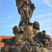 Statue of St. Vitus in Prague city