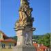 Statue of St. Luthgard in Prague city