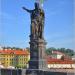 Statue of St. John the Baptist in Prague city