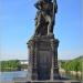 Statue of St. Christopher in Prague city