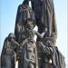 Statue of St. Cyril and St. Methodius in Prague city