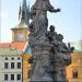 Statue of St. Ive in Prague city