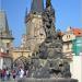 Statue of St. Vitus in Prague city