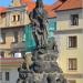 Statue of St. Vitus in Prague city