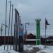 Газон с флагштоками в городе Голицыно