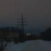 Опора ЛЭП в городе Тверь