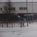 Оборудованный пешеходный переход через железнодорожные пути в городе Москва
