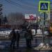 Пешеходный переход в городе Москва