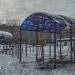 Спортивная площадка с тренажерами в городе Москва