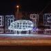 Новогодняя композиция 2019 «Желтая земляная свинья» (ru) in Homieĺ city