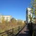 Пешеходный мост в городе Казань