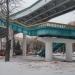 Лестница на мост в городе Москва