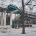 Лестница на мост в городе Москва