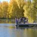 Мостки на сваях в городе Казань