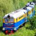 Narrow Children Railway (Turning Point) in Rivne city