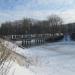 Мост в городе Шлиссельбург