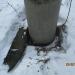Брошенная опора ЛЭП в городе Кимры