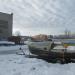 Стоянка маломерных судов в городе Шлиссельбург