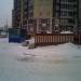 Контейнерная площадка для сбора твёрдых бытовых отходов в городе Новое Девяткино