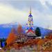 Территория храма Петра и Павла в городе Североуральск